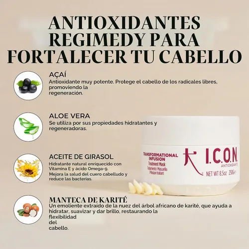 Vista 3 de I.C.O.N. Mascarilla de tratamiento hidratante de infusión transformacional