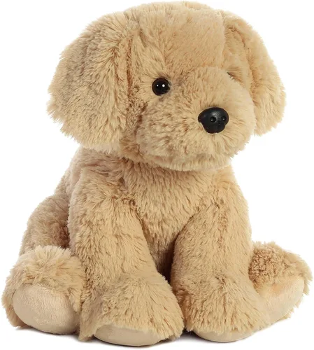 Vista 2 de Aurora Cuddly Golden Lab - Animal de peluche – Comodidad acogedora – Acurruces sin fin – marrón 14 pulgadas