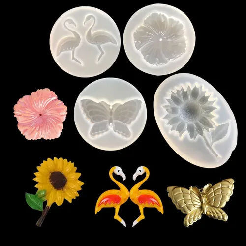 Vista 9 de Rolin Roly Molde de resina para queso, mini mousse, moldes epoxi, molde de silicona para pastel pequeño, triángulo 3D, moldes blancos, bricolaje