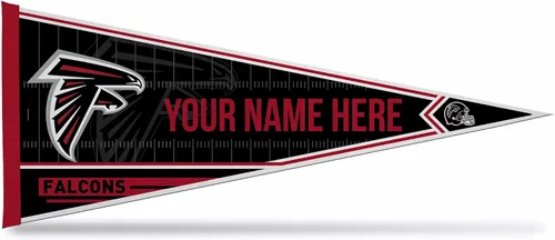 Vista 14 de Rico Industries NFL Football Arizona Cardinals - Banderín de fieltro suave personalizado de 12 x 30 pulgadas, EZ para colgar