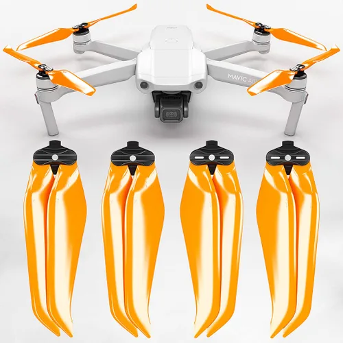 Vista 4 de Master Airscrew Hélices Stealth para DJI Mavic Air 2 - Negro, 4 piezas