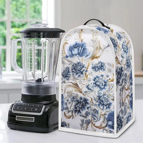 Vista 19 de Aztec Cow - Funda para batidora de girasoles con mango superior, ligera, lavable, para cocina, cafetera, decoración de procesadores de alimentos
