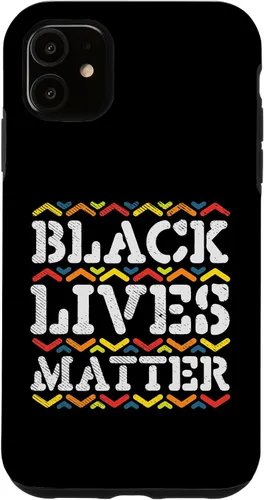 Vista 5 de iPhone 14 Black Lives Matter Dashiki Kente BLM African Pride Afro Gift Case