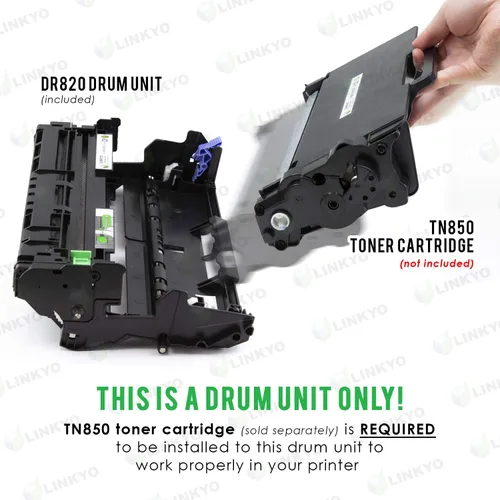 Vista 2 de LINKYO Reemplazo de unidad de tambor de impresora compatible para Brother DR820 DR-820