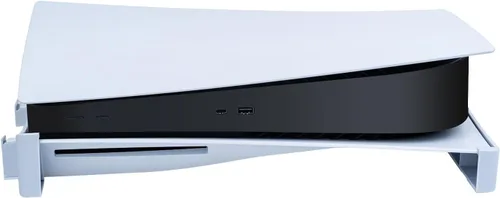 Vista 2 de Mcbazel Soporte horizontal para PS5, accesorios de soporte base compatibles con Playstation 5 Disc y ediciones digitales, grisblanco