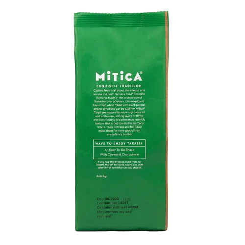 Vista 5 de Mitica Taralli Cacio E Pepe, 8.81 OZ
