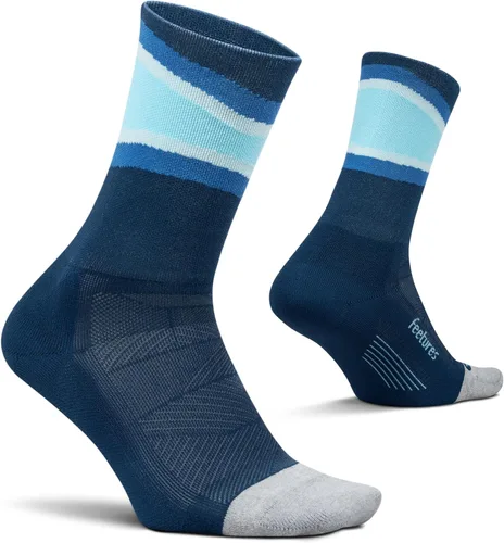 Vista 31 de Feetures Calcetines Elite Light Cushion Mini Crew Negro (3 pares)