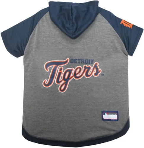 Vista 21 de Sudadera con capucha MLB para perros y gatos - Camiseta con capucha para perros Philadelphia Phillies, extra pequeña. - Sudadera con capucha
