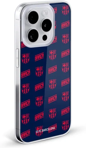 Vista 159 de Head Case Designs Funda de gel suave con licencia oficial del FC Barcelona Barca Crest Graphics [protección de grado militar] compatible con Apple