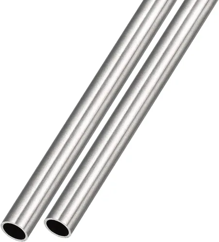 Vista 40 de METALLIXITY Tubo de acero inoxidable 304 (0.118 in de diámetro exterior x 0.008 in de pared T x 9.843 in de largo), 2 piezas, tubo recto