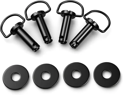 Vista 2 de Harley Saddlebag Mounting Pin Bolts, Motorcycle Saddle Bag Fasteners Pins for Harley Davidson Touring Softail Road King Electra Street Glide all