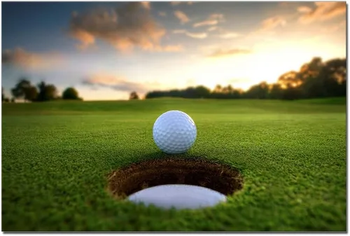 Vista 11 de Lienzo decorativo para pared, diseño de cueva para hombre, campo de golf, paisaje, puesta de sol, arte deportivo, para oficina, gimnasio, sala