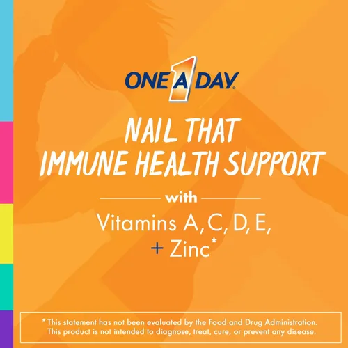 Vista 5 de One A Day Multivitamínico para mujer, suplemento con vitaminas A, C, E, B1, B2, B6, B12, biotina, calcio y vitamina D, 150