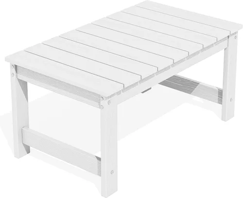 Vista 12 de SERWALL HDPE - Mesa auxiliar para exteriores con agujero para paraguas, color negro