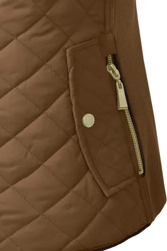 Vista 5 de NE PEOPLE Chaleco ligero acolchado con cremallera para mujer (S-3XL)