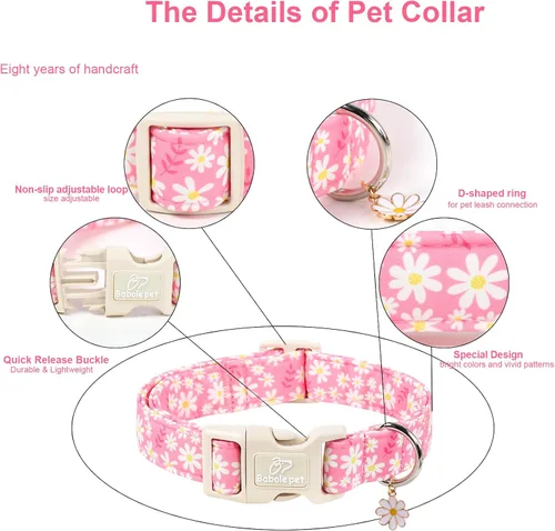 Vista 295 de Collar para perros del 4 de julio, collares patrióticos azules para cachorros y perros pequeños, ligero y ajustable 1776 collares para cachorros