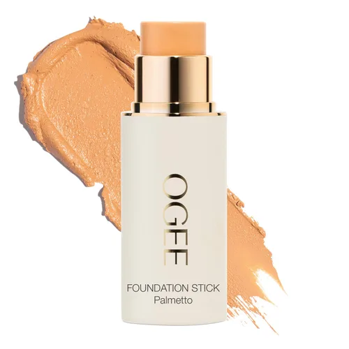 Vista 17 de Ogee Sculpted Complexion Foundation Stick (Juniper 3.25 W - Bronceado claro medio, matices olivas) Maquillaje de base de cobertura completa