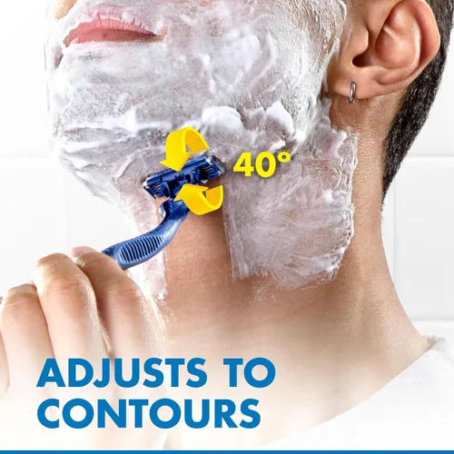 Vista 3 de Gillette Sensor3 Afeitado suave – Maquinilla de afeitar desechable, 4