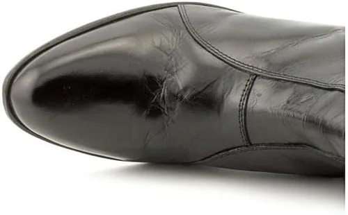 Vista 5 de Stacy Adams Botas Santos con cremallera lateral y puntera lisa para hombre