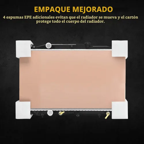 Vista 7 de DWVO - Radiador completo compatible con Honda Accord L4 2.4L 2003-2007