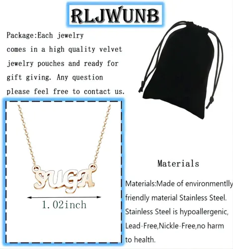 Vista 2 de Collar con dije de estrella Kpop, regalo inspirador para mujeres y niñas