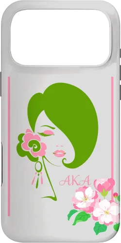 Vista 22 de Black Sorority Excellence Beautiful Woman Pink & Green Case for iPhone 17