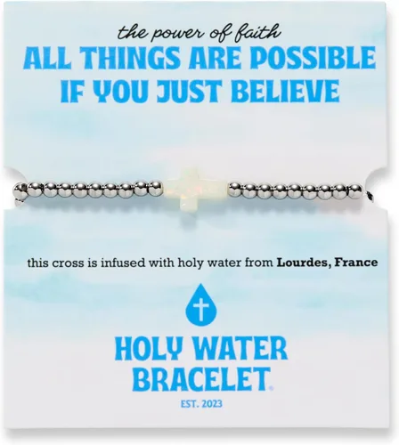 Vista 12 de Pulsera Elástica Holy Water Para Mujeres