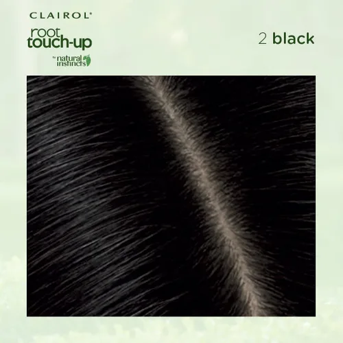 Vista 7 de Clairol Natural Instincts - Tinte permanente para el cabello Root Touch-Up de Natural Instincts, 2 colores de cabello negro, paquete de 1 unidad 2