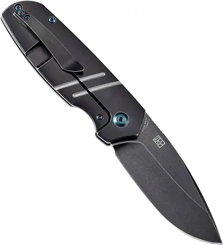 Vista 7 de KANSEPT Turaco - Cuchillos plegables de bolsillo para hombres, EDC cuchillo plegable de 2.85 pulgadas CPM-S35VN Material Cuchillo plegable