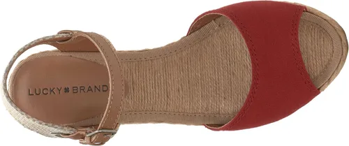 Vista 6 de Lucky Brand Sandalias de cuña Kyndra para mujer