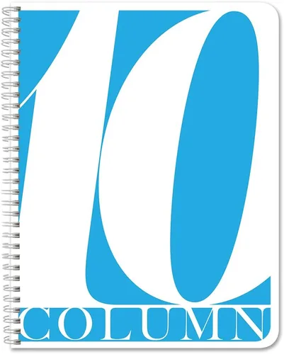 Vista 32 de BookFactory Libro de 2 Columnas/Cuaderno Columnar de Tapa Dura (Libro Columnar de Dos Columnas) Libro de Registro - Tapa Dura Laminada Suave al