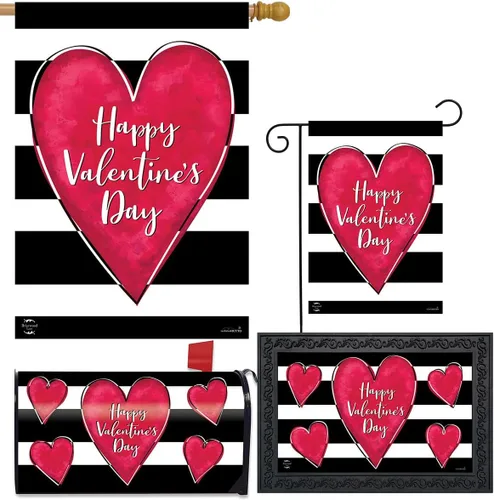Vista 3 de Briarwood Lane Colección de diseño de corazón de San Valentín a