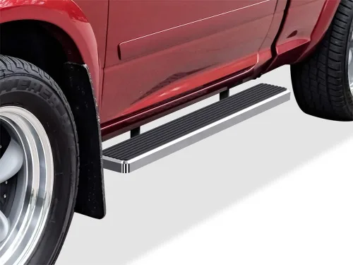 Vista 8 de APS Estribos de 5 pulgadas, color negro, compatibles con Dodge Ram 1500 2002-2008 Regular Cab & Ram 2500 3500 2003-2009