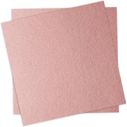 Vista 18 de Hojas de tela de fieltro de 6 x 6 pulgadas para manualidades, 0.039 in de grosor, papel de fieltro de colores surtidos para manualidades de costura