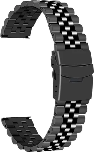 Vista 3 de Juntan Correa de reloj de 0.866 in, compatible con Samsung Galaxy Watch 3 de 1.772 in, Gear S3 Frontier, Classic Galaxy Watch de 1.811 in, correa