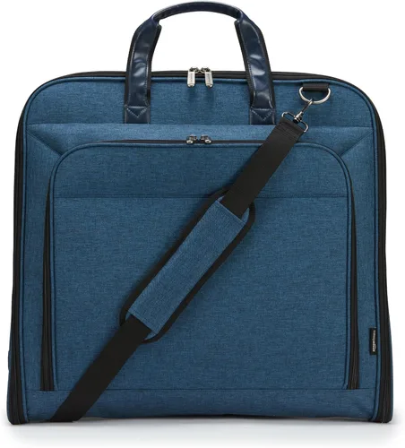 Vista 9 de Amazon Basics Bolsa de ropa de tres pliegues, Negro -, Viajes