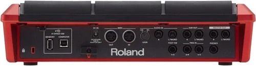 Vista 2 de Roland SPD-SX-SE Special Edition Percussion Sampling Pad with 16GB Internal Memory, Red