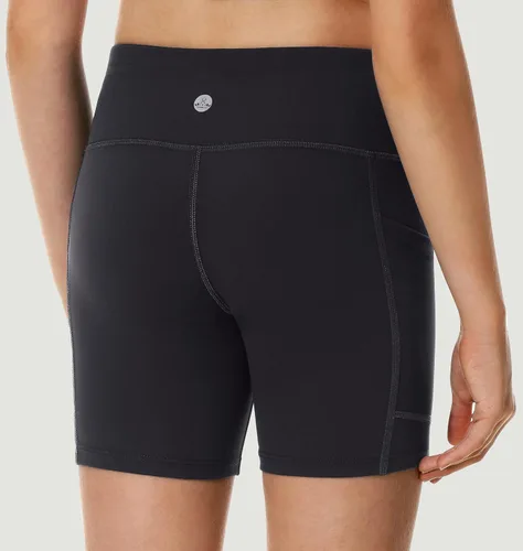 Vista 2 de Heathyoga Pantalones cortos de voleibol de 5 pulgadas para niñas, pantalones cortos de voleibol para adolescentes, pantalones cortos de ciclismo