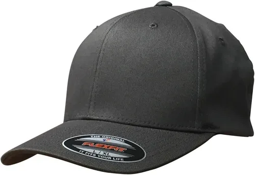 Vista 7 de Flexfit/Yupoong Gorra ajustable, de sarga de algodón Negro