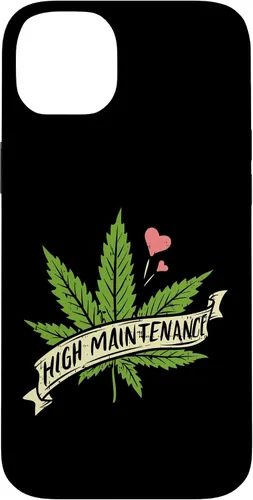Vista 15 de High Maintenance Weed Cannabis Pocket 420 THC Stoner Gift Case for iPhone 17