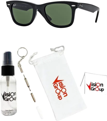 Vista 2 de Ray-Ban RB2140 - Gafas de sol Wayfarer originales + paquete de accesorios de Vision Group