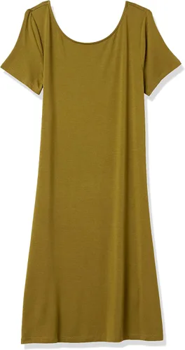Vista 5 de Daily Ritual - Vestido de camiseta espalda ballet tela jersey y corte estándar para mujer