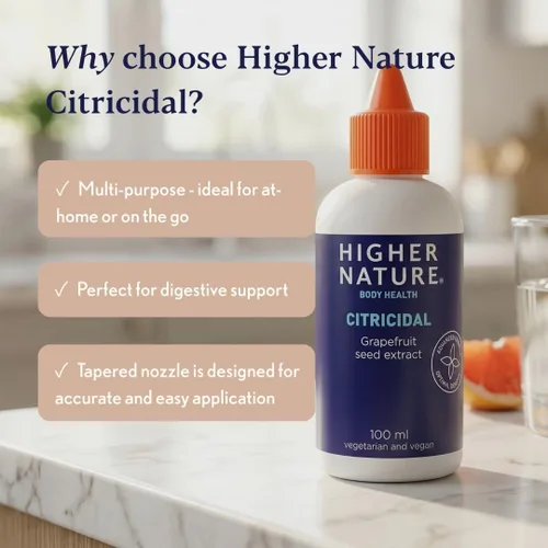 Vista 2 de Higher Nature Citricida 3.4 fl oz (el embalaje puede variar)