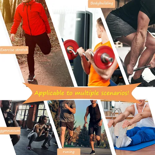 Vista 5 de Dimplier Camisetas deportivas de compresión para hombre, de manga corta, para entrenamiento atlético