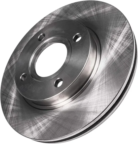 Vista 76 de Detroit Axle - Rotores de freno delantero para 04-13 Mazda 3 Rotores de frenos de disco 06-15 Mazda 5 Reemplazo: Rotor regular delantero de 11.81