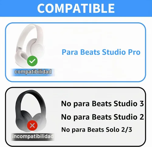 Vista 2 de Adhiper Fundas de silicona para los oídos para auriculares inalámbricos Beige