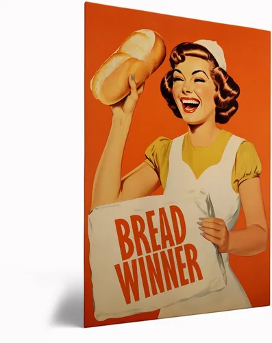 Vista 15 de Impresión retro de cocina – Divertido póster de los años 50, impresión retro de cocina, arte de pared de cocina feliz ama de casa, decoración retro