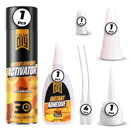 Vista 22 de 1.76 oz superpegamento fino a base de cianoacrilato para carpintería, maquetas de autos, maquetas de aviones y proyectos de madera, secado rápido