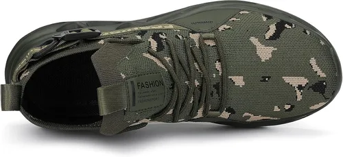Vista 5 de Nihaoya - Tenis modernos para hombre, para correr o caminar