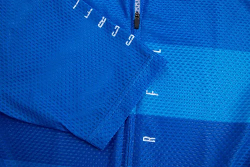 Vista 47 de GCRFL Maillot de ciclismo para hombre con 3+1 bolsillos con cremallera manga corta ciclismo ciclismo camiseta de ciclismo transpirable tela de malla